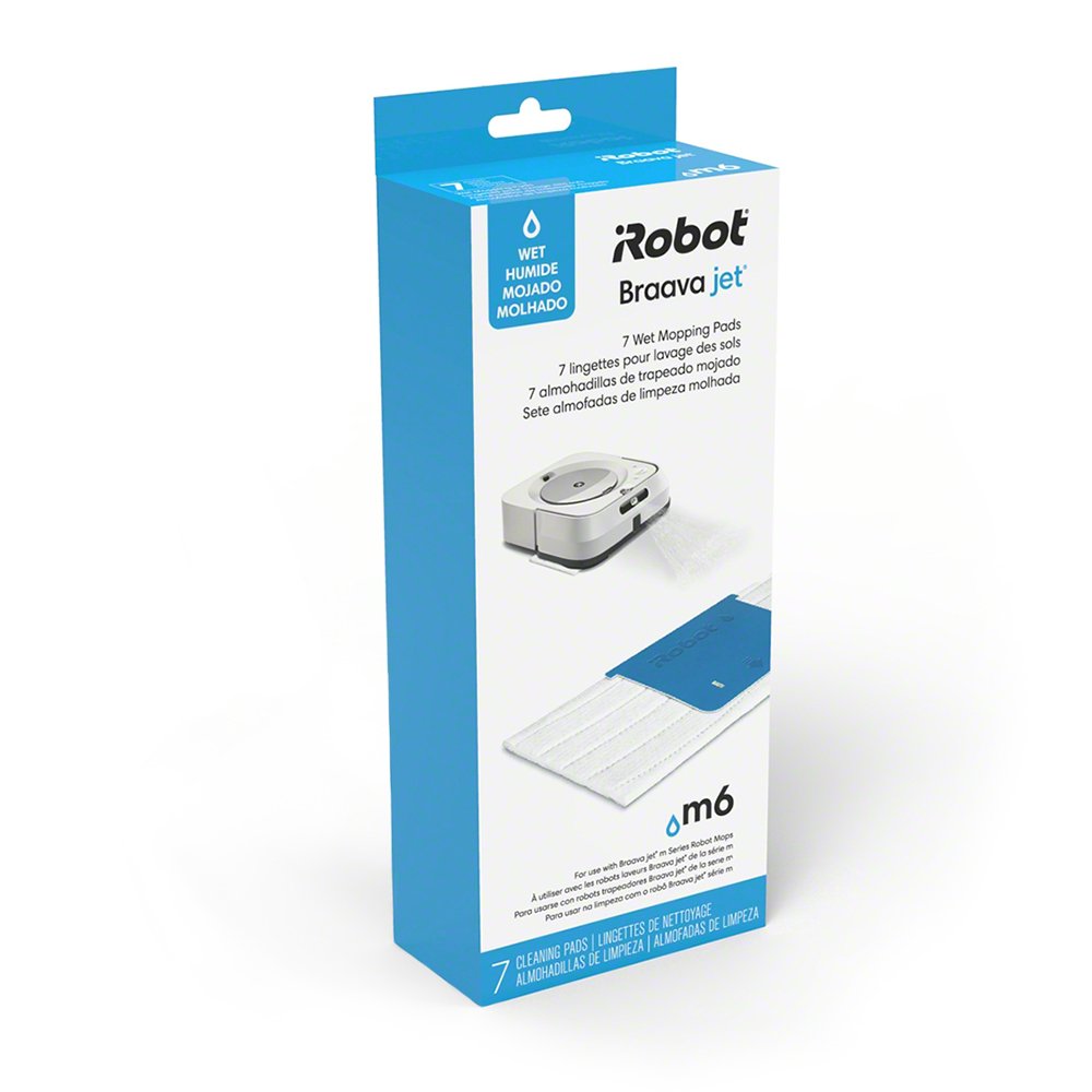 Paquete x 7 paños trapeado mojado Braava Jet m6 | iRobot Colombia